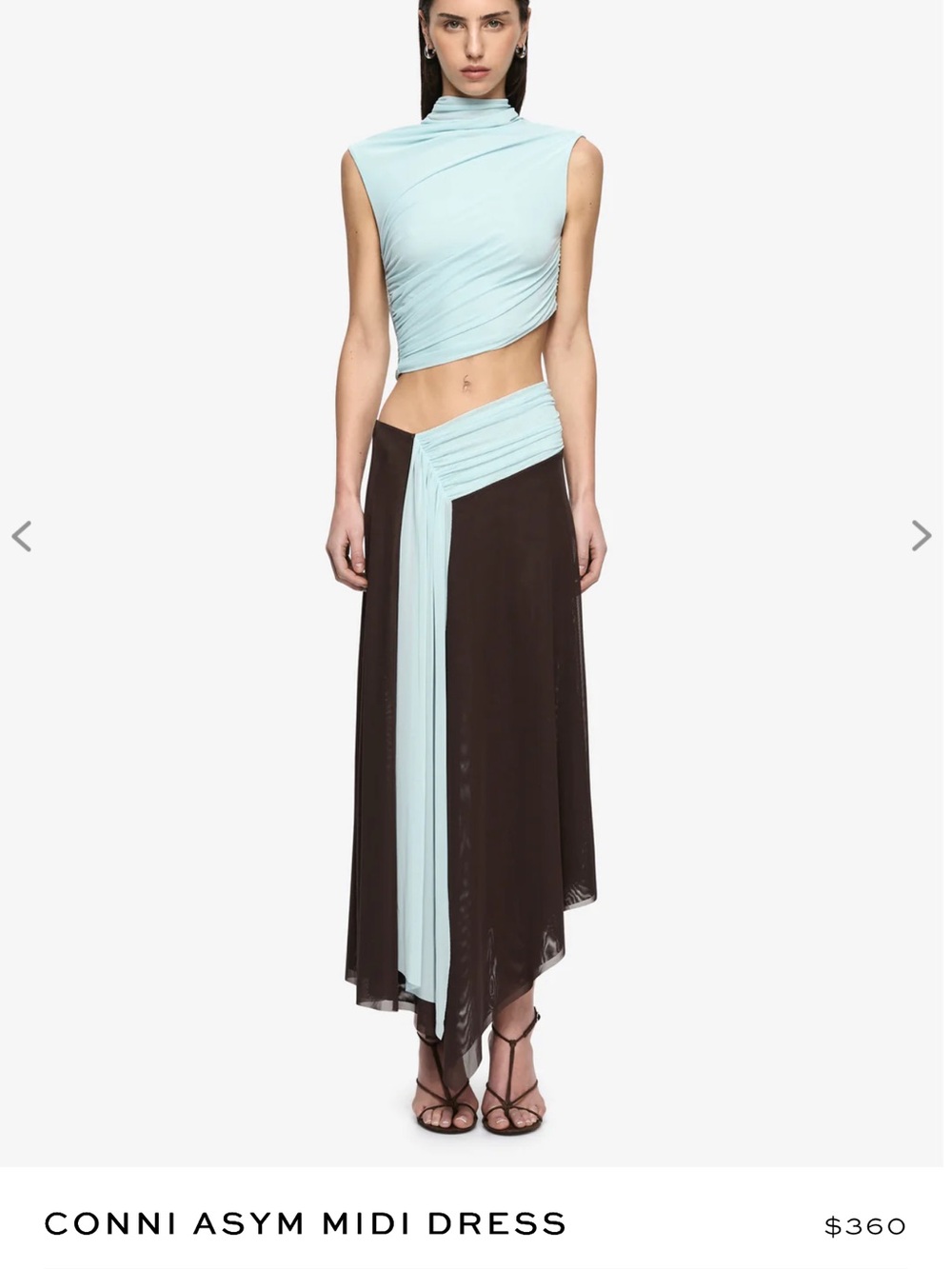 Bec & Bridge Conni Asym Midi Dress